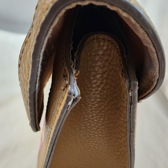 Anne Klein‎ Carrie Fringe Floral Straw Raffia Embroidered Satchel - - Picture 11 of 16